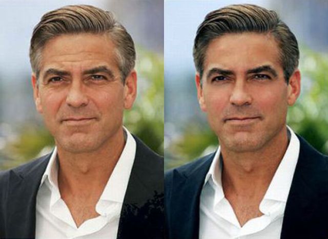 Photoshopped celebrities