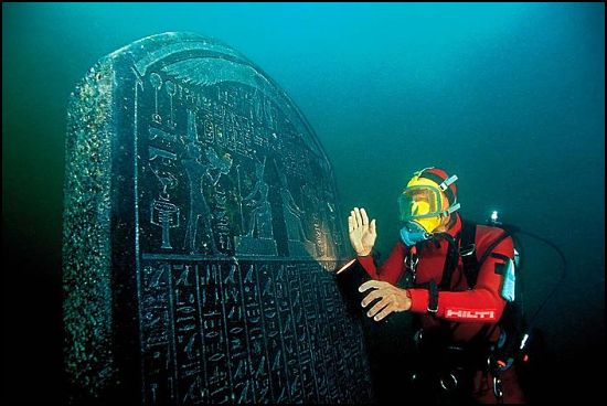 Heracleion: A City Discovered Under Water After 1500 Years.