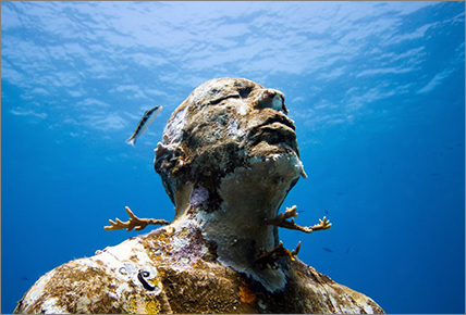 Evolving Underwater Sculptures