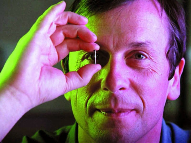 Kevin Warwick Turned himself into a cyborg prototype.