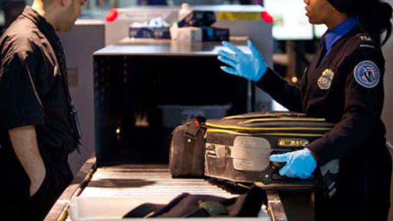 A TSA agent was in 2012 convicted of stealing goods
