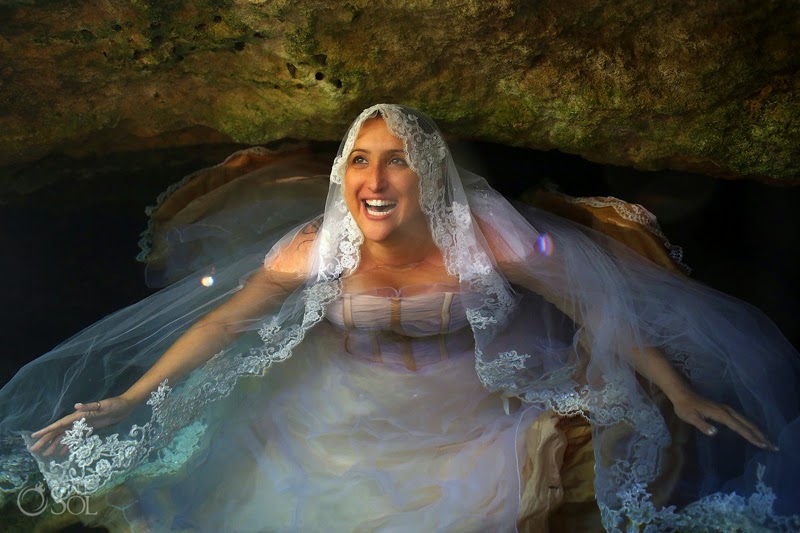 Underwater Photo shoot For Bride Who Lost Fiance Days Before Their Wedding