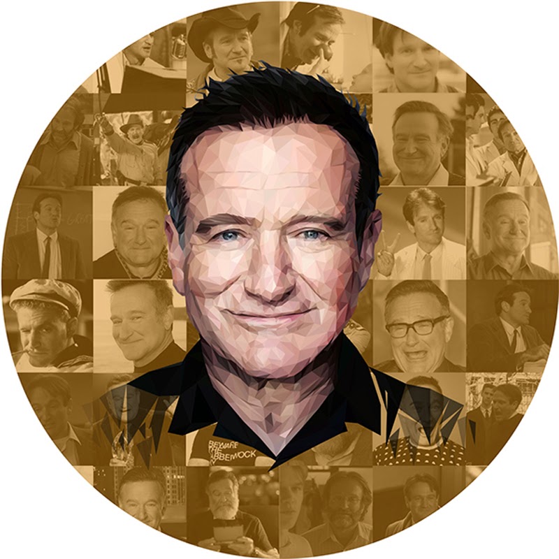 Potraits As Tribute To Robin Williams