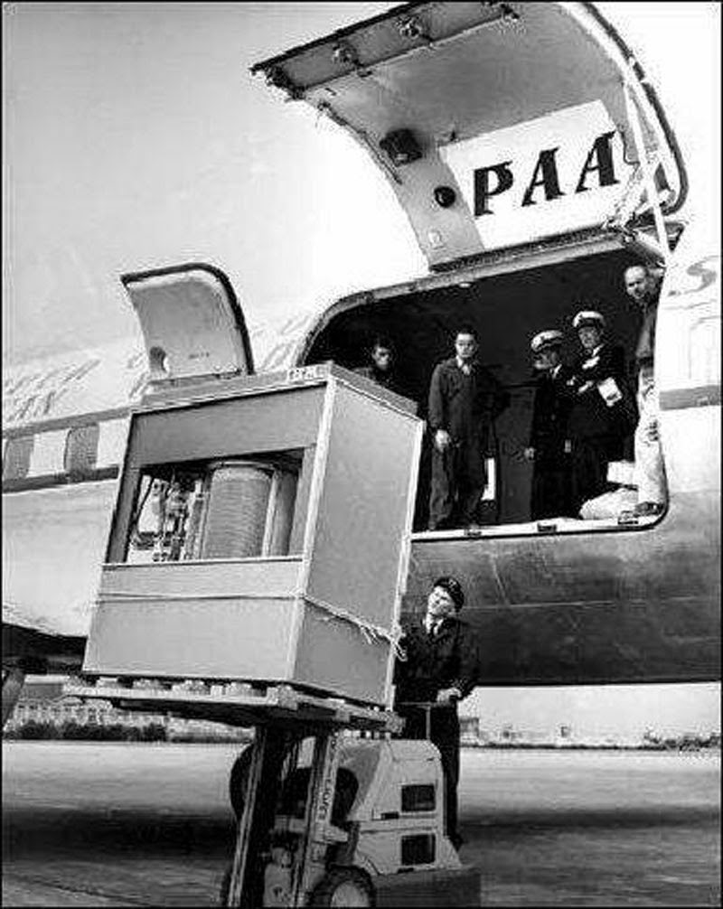 A hard disk in 1956 