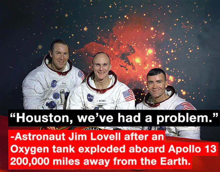 Houston, we've had a problem
