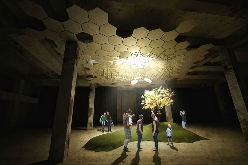 world's first underground park