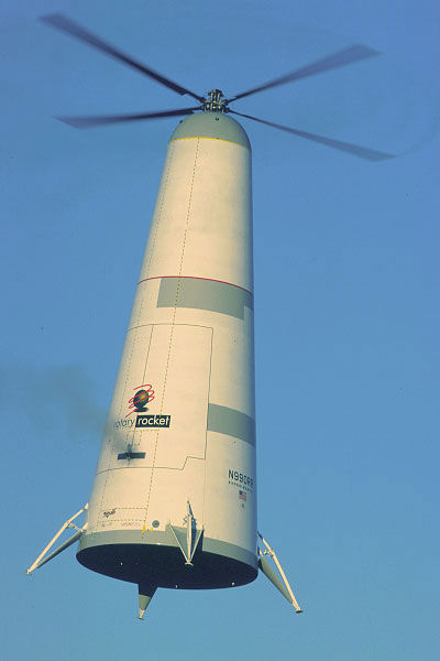 Flying Rotary Rocket