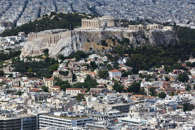 The Acropolis Aerial View