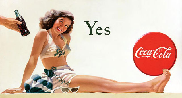 Coke ad yes