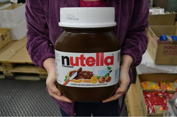 5kg jars of Nutella