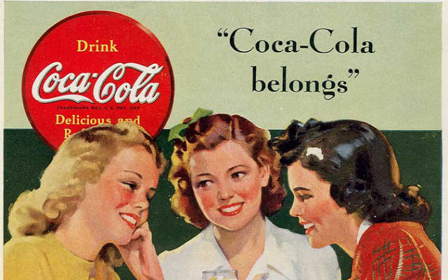 coca- cola marketed for white people
