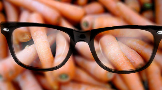 carrot eyesight myth