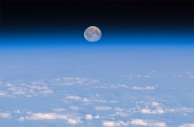 Moon is moving away from Earth