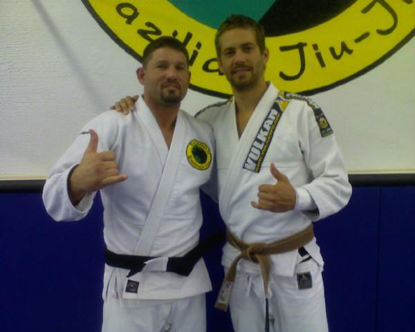 Paul had a brown belt in Brazilian jiu-jitsu