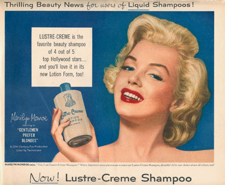 1953 Marilyn Monroe Ad