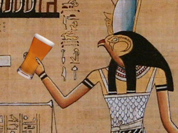 Pyramid workers were paid in beer