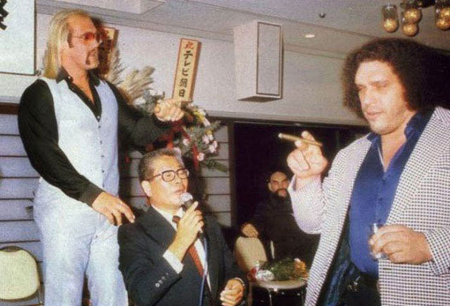 Andre the giant at japan