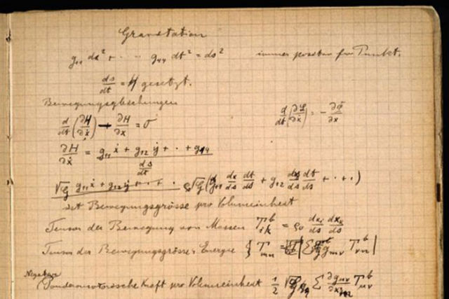 Einstein's Zurich Notebook 1913