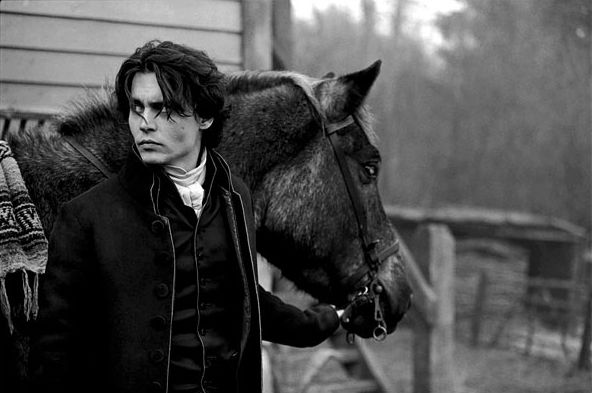 Johnny Depp adopted the one-eyed horse