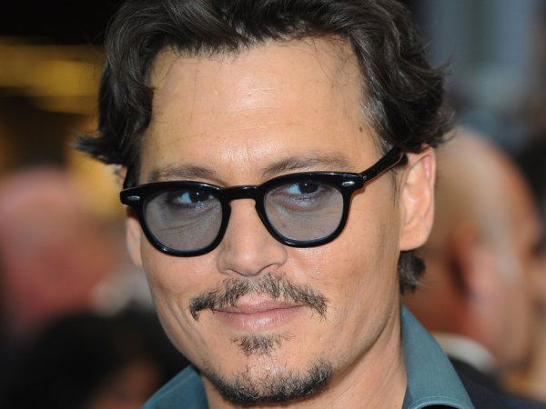 Johnny Depp is nearly blind 