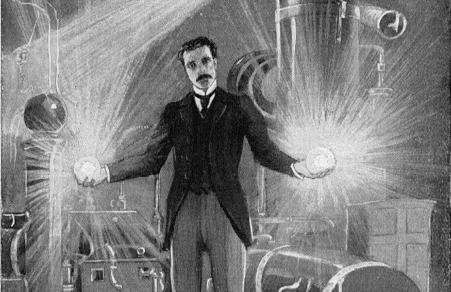 Tesla born with lightning