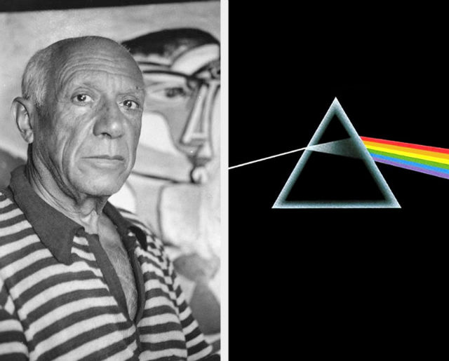 Pablo Picasso and the dark side of the moon
