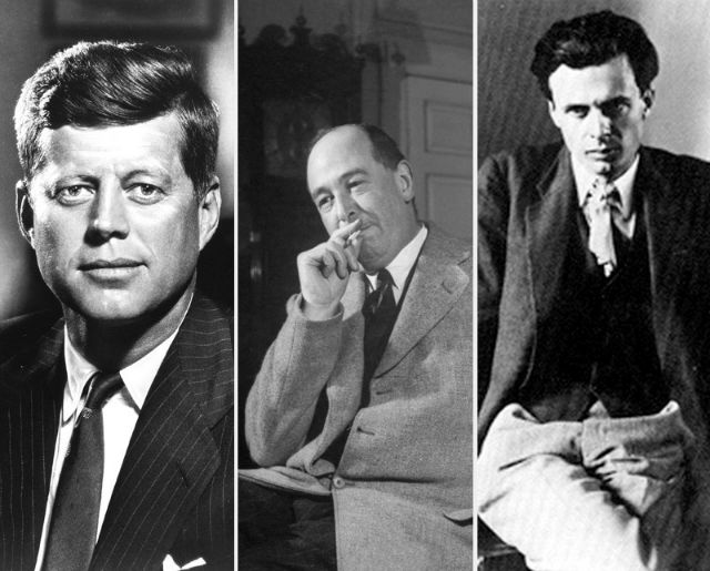 John F. Kennedy, C.S. Lewis, and Aldous Huxley