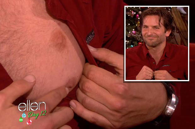 Bradley Cooper extra nipples