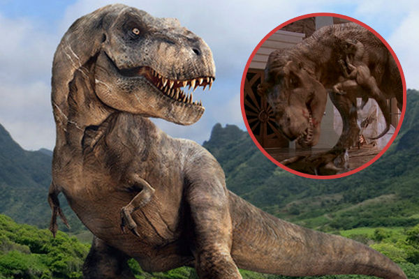 Same T rex from Jurassic park