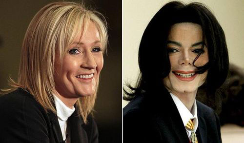 J.K Rowling and Michael Jackson