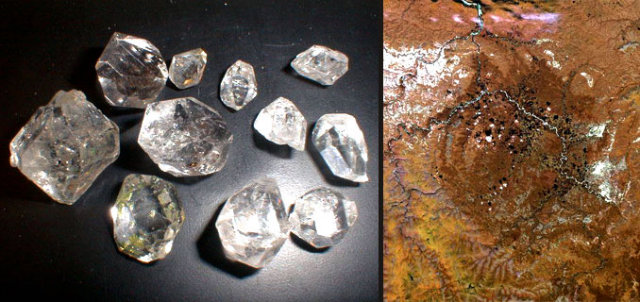 Siberia Suspected To Have Diamonds Worth $1 quadrillion Under A Crater