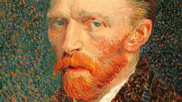 Self-portrait of Vincent Van Gogh