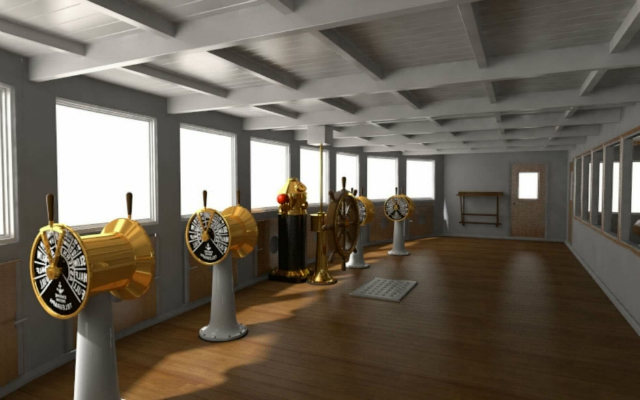 Engine room in Titanic 2