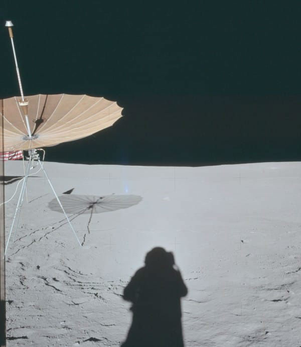 Apollos lunar mission photos