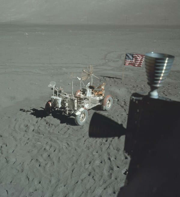 Apollos lunar mission photos