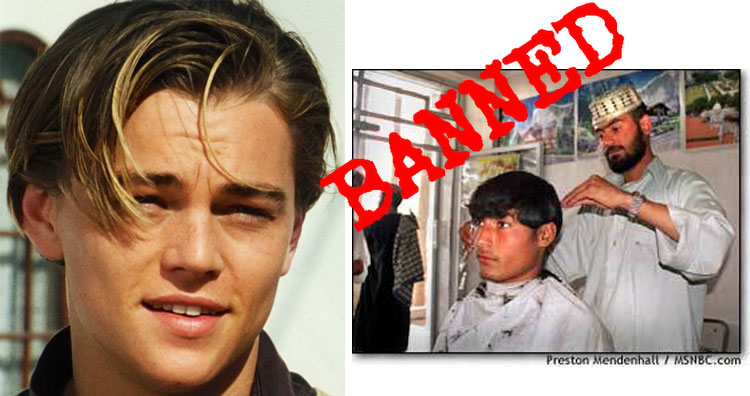 Leonardo Haircut Banned In Taliban
