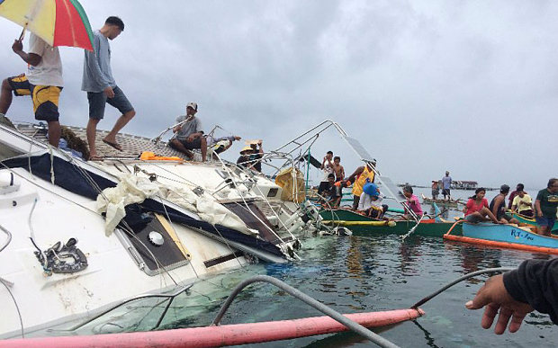 Ghost Yacht found in Southern Philippines
