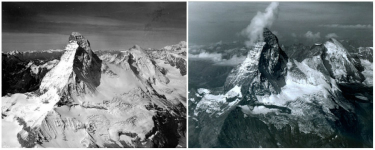 Matterhorn Mountain in the Alps