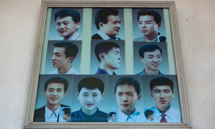 haircuts north korea