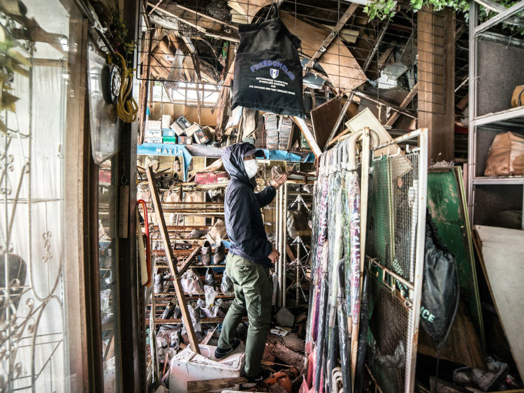 Shoe Shop in Fukushima’s Red Exclusion Zone