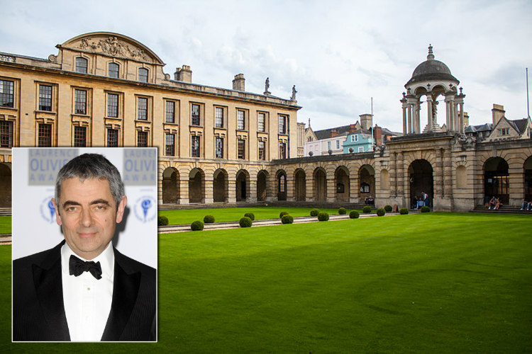 Rowan Atkinson, Queen's College