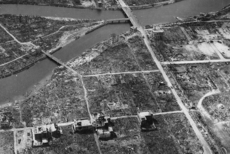 Hypocenter of Hiroshima Bombing