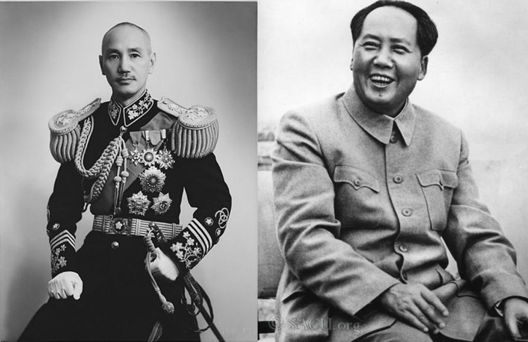 Chinese Civil War - Chiang Kai-shek and Mao Zedong