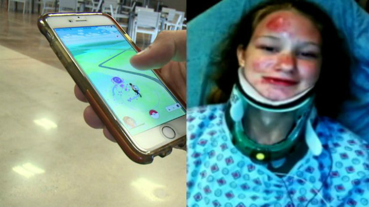 A teenager injured while playing Pokemon Go