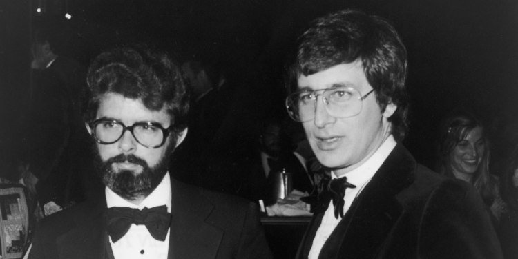 George Lucas and Steven Spielberg 