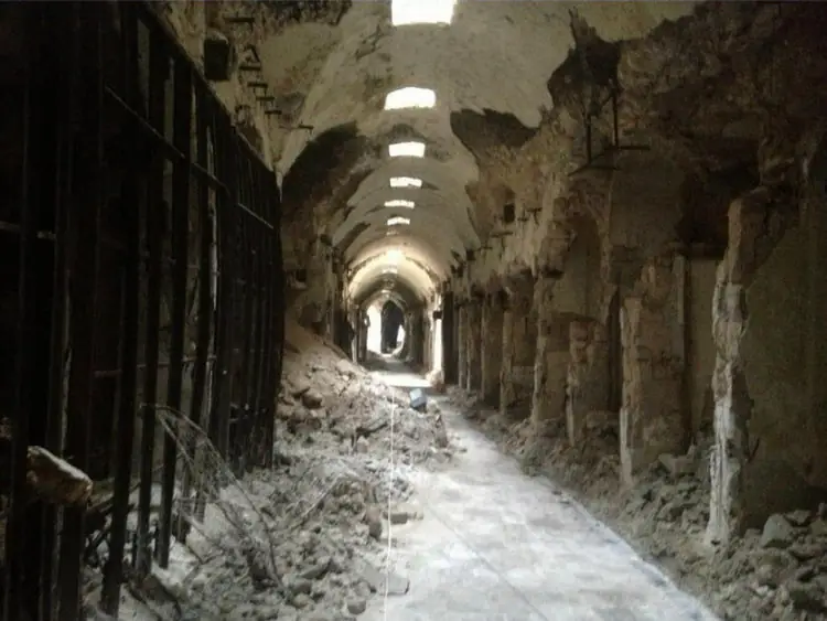Al-Madina Souk After Syrian Civil War