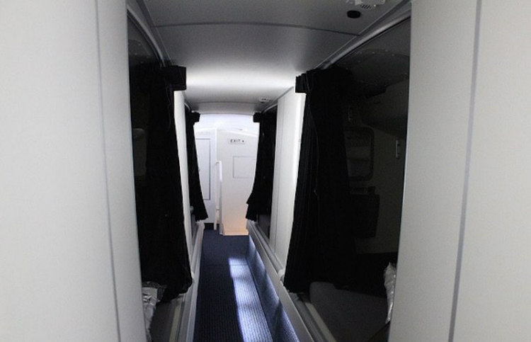 Flight Atendants' Secret Compartments