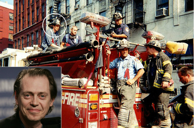 Steve Buscemi - Volunteer Firefighter After 9/11