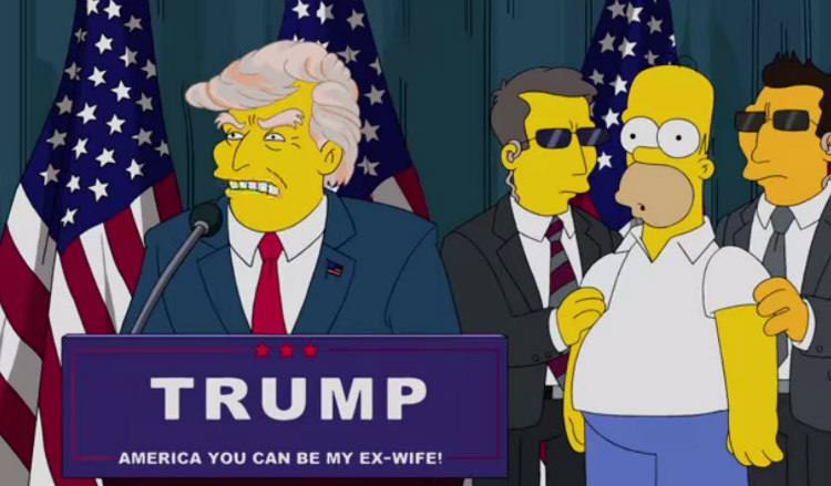 Donald Trump - The Simpsons