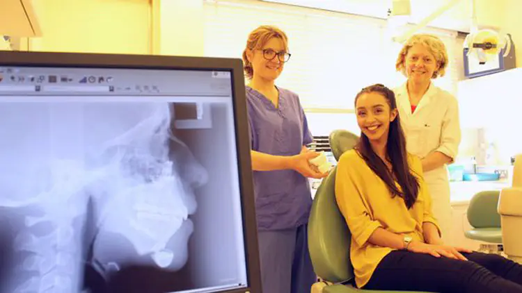 Ellie Jones with Consultant Orthodontists